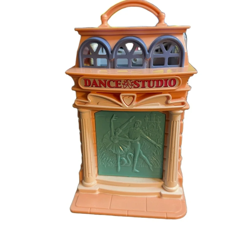 Fisher-Price Sweet Streets Dance Studio Candy Shop Vintage 2001 Playset 74823